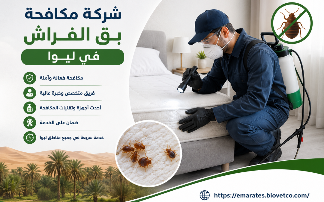 شركة مكافحة بق الفراش في ليوا