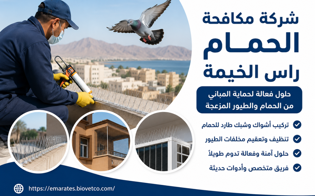 شركة مكافحة الحمام راس الخيمة